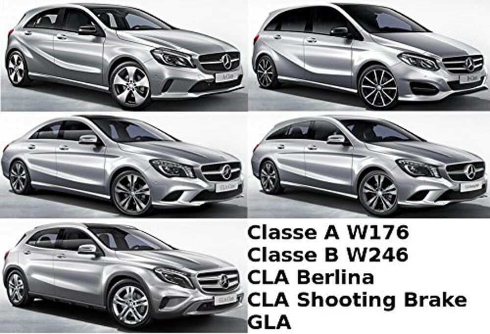 RIGUM901696 , Mercedes Classe A W176 dal 2012-2018 , Classe B W246 dal 2011-2019 , CLA C117 Coupè dal 2013-05./2019 , C