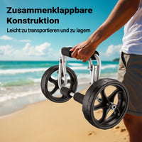 Carrello per trasporto kayak richiudibile In alluminio Ruote in PU Cinghia in nylon incl. Max 45 kg