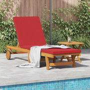Lettino da sole 2 pcs Marrone Legno di Acacia Massello 3325204