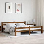 Giroletto senza Materasso Ambrato 180x200 cm in Legno di Pino