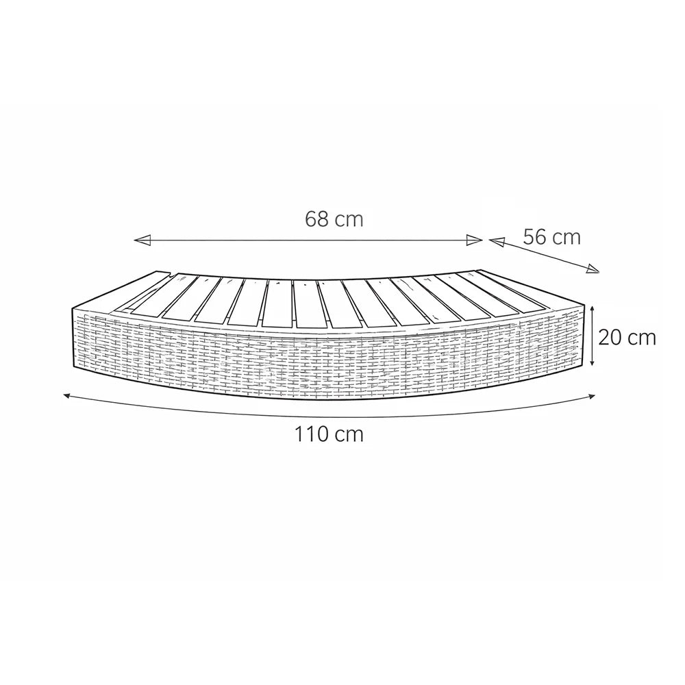 Set 5 Mobili per Piscina Oasi