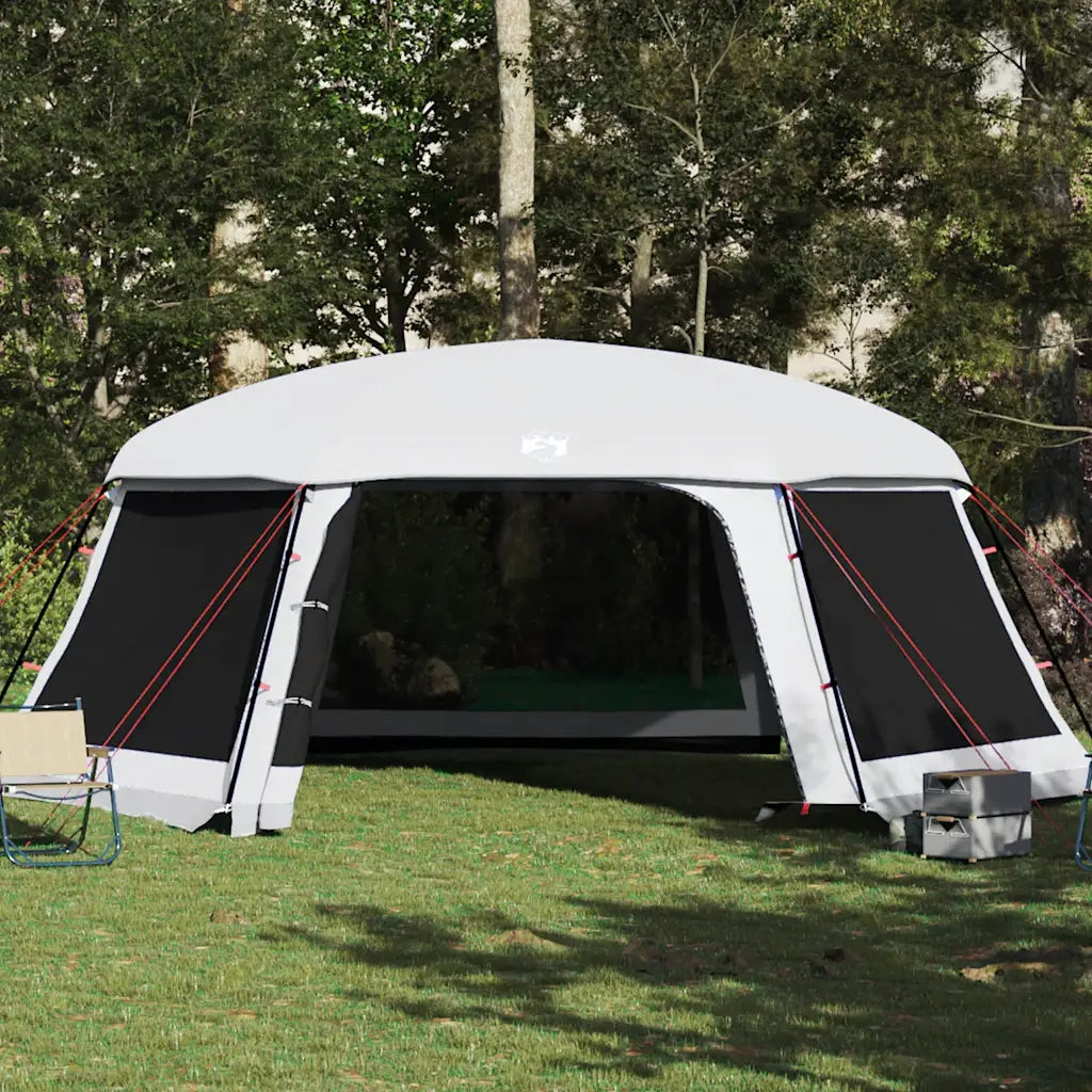 Tenda da piscina con Patta Rimovibile&Pareti in Rete 670x590 cm