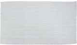 Tappeto Aurora 60X100 Bianco In Cotone - Giacomini E Gambarova