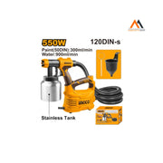 AEROGRAFO ELETTR. 550W SERB. INOX