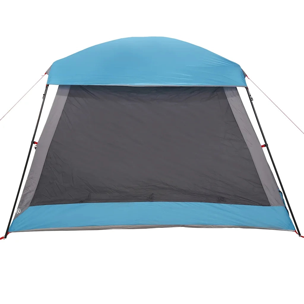 Tenda Familiare Cabina per 6 Persone-Tenda da campeggio Blu Impermeabile 142643