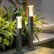 Lampada da giardino a LED Lampada da terra - Illuminazione esterna 6W AC220V 40CM Bianco freddo 6000K IP65 Nero