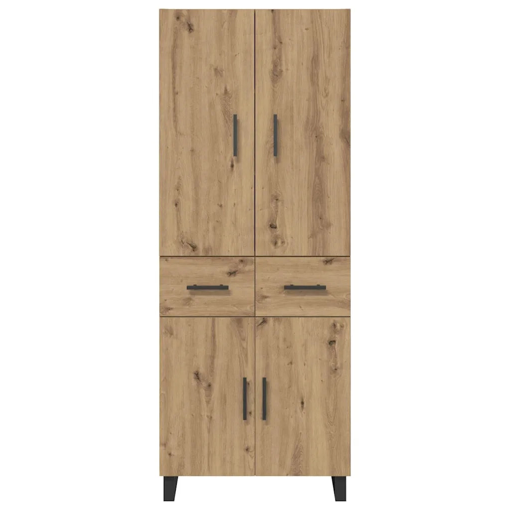Credenza 2 pcs Rovere artigianale 69,5 x 34 x 180 cm 3415965