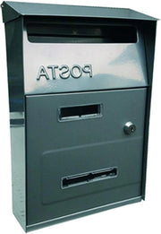 Scatola postale argento 320 x 220 x 100 mm - Modello 10004HS di alta qualità