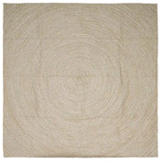 Tappeti per area Naturale e Bianco 240 x 240 cm Juta 42010610