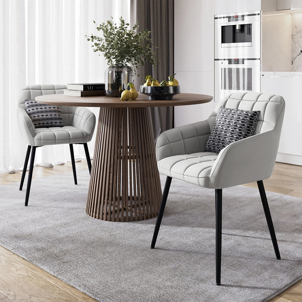 Vicco sedie Beige 53.5 x 55.5 cm Set di 2