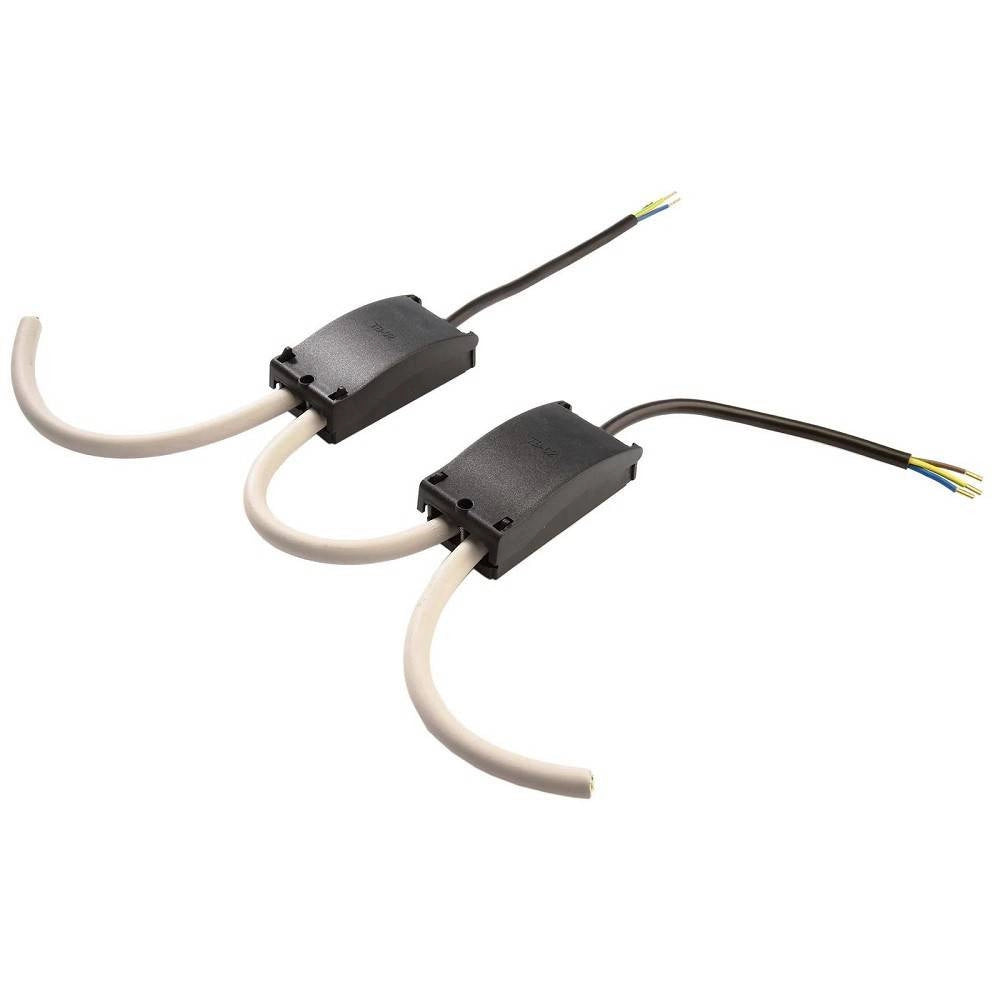 Trade Shop - Scatola Di Connessione Rapida 2 Vie 230 V 3 Pin 10 A Cablaggio Passante Max 16 A -