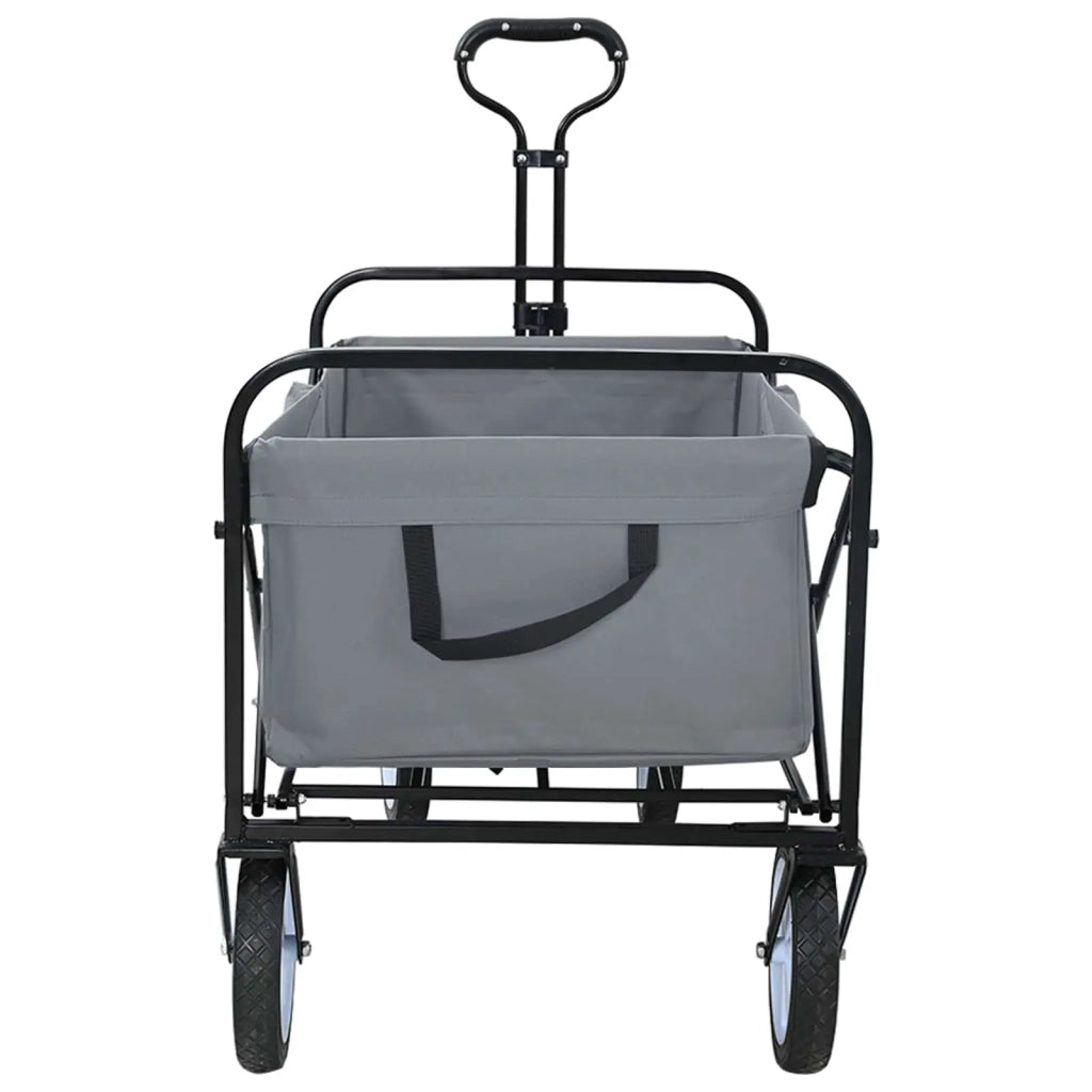 Carrello a Mano Pieghevole Grigio 94 x 53 x 99 cm CFW7514787