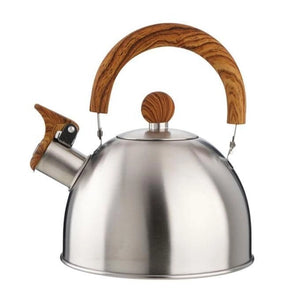 Eva Bollitore Inox Fischio Manico Legno 2,5Lt