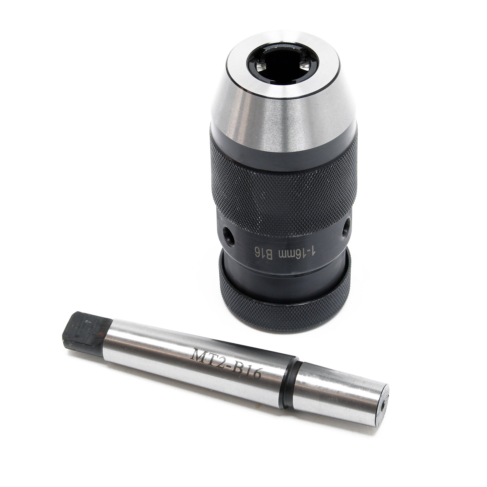 Mandrino per trapano serraggio rapido MT2-B16 16mm senza chiave autoserrante