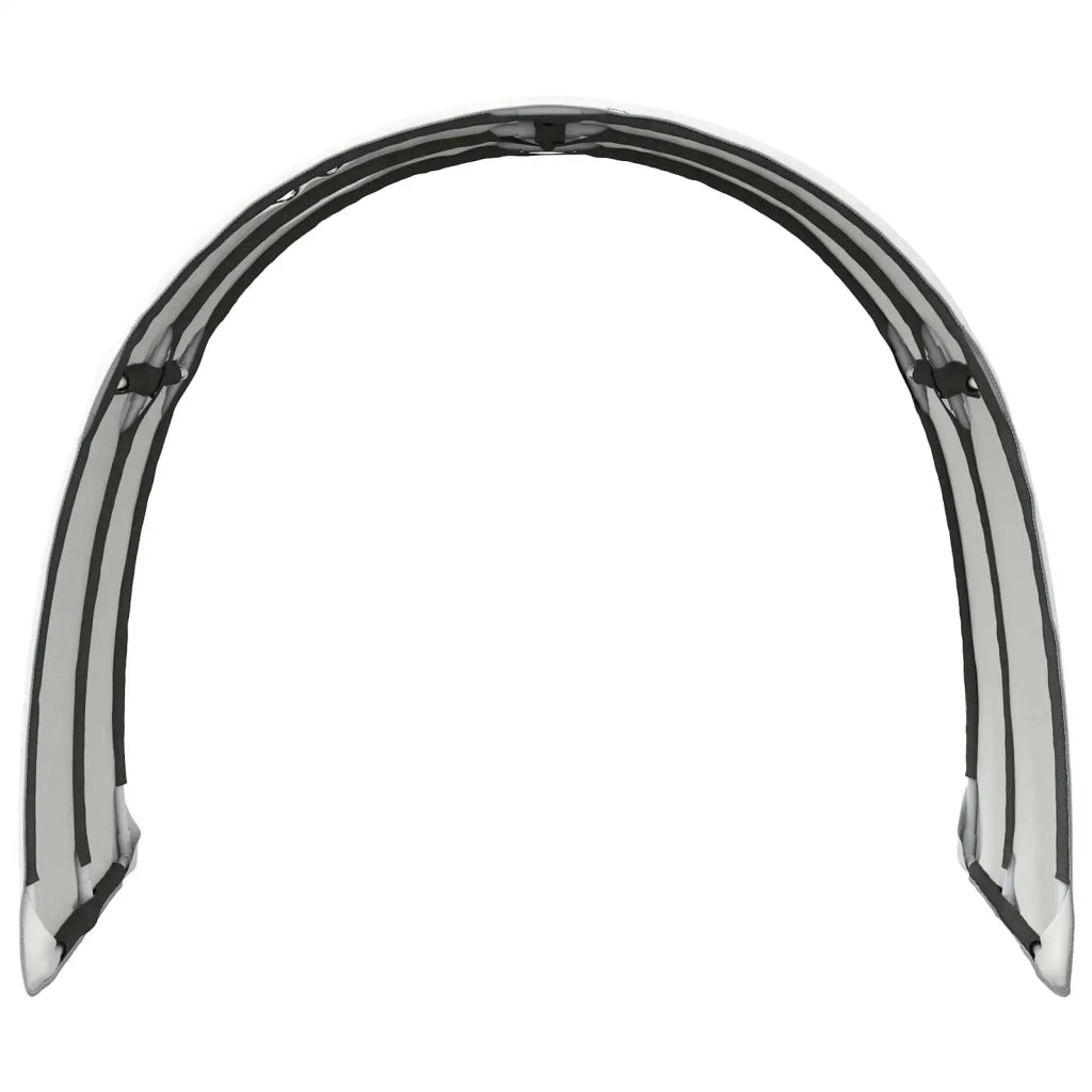 Tunnel per Letto 2 pcs Bianco 211 x 67.5 x 2 cm Poliestere 893714