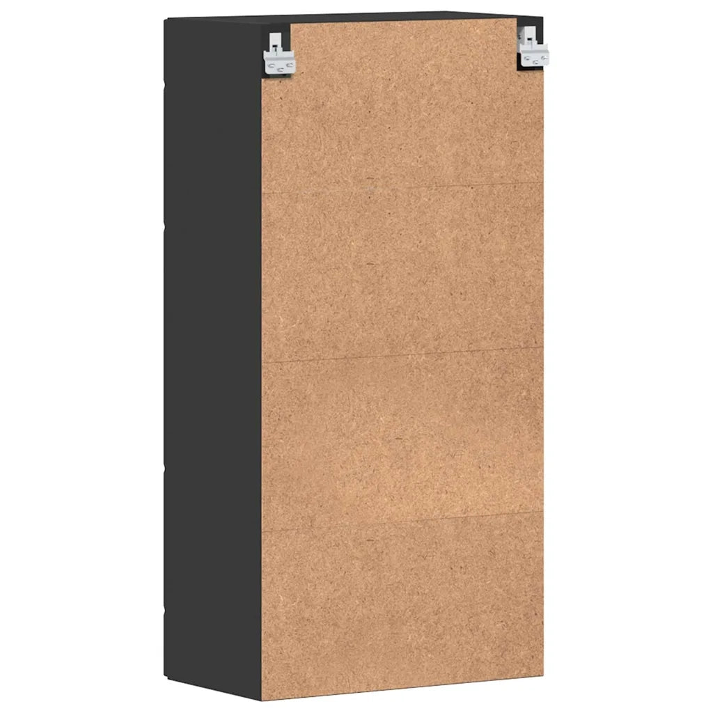Armadio in Legno Nero 50 x 29 x 100 cm Legno multistrato CFW3770706