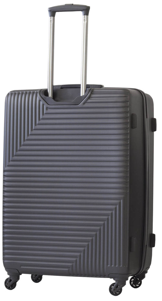 Trolley Valigia Grande Rigida in ABS 4 Ruote TSA Ravizzoni Long Island Grigio