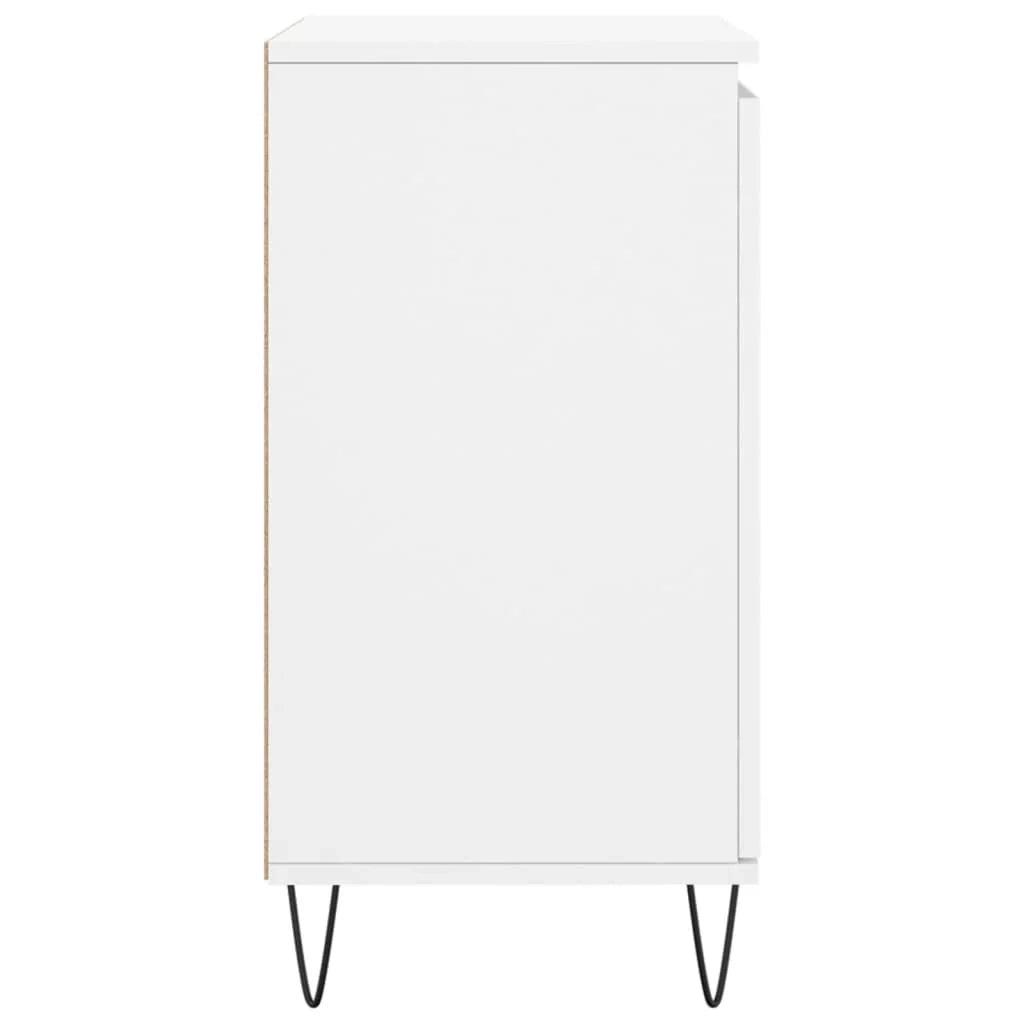 Buffet credenza cassettiera armadio mobile contenitore organizer per cucina soggiorno salotto 60 x 35 x 70 cm legno ingegnerizzato bianco 02_0030361