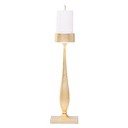 Perpetua Lampada da tavolo barocco senza fili, finitura foglia oro, design in alluminio pressofuso, illuminazione LED ricaricabile, protezione IP54