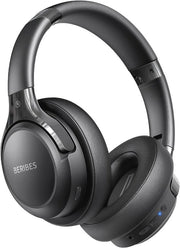 Cuffie wireless over-ore con 65 ore di riproduzione e 6 modalità EQ