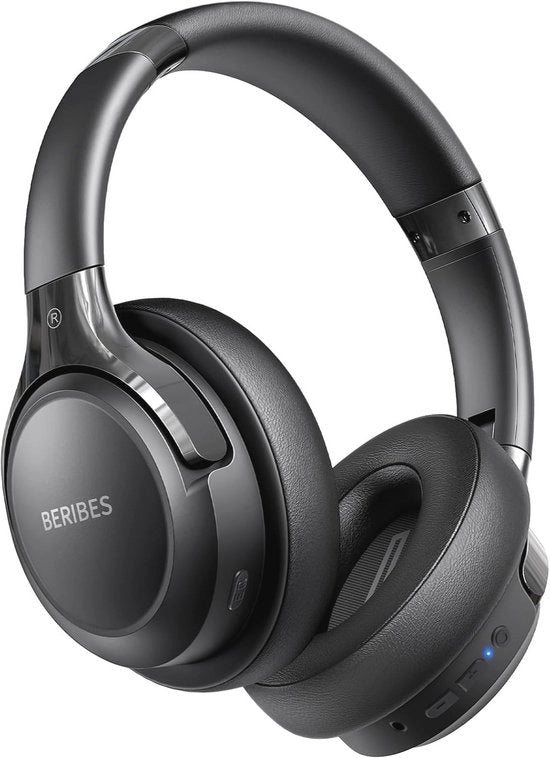 Cuffie wireless over-ore con 65 ore di riproduzione e 6 modalità EQ