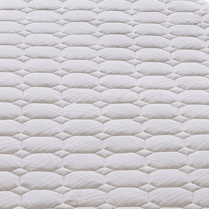 Materasso Singolo 90x190 in memory foam, 3 strati, rivestimento sfoderabile, 5 cm di memory foam, 7 zone di comfort