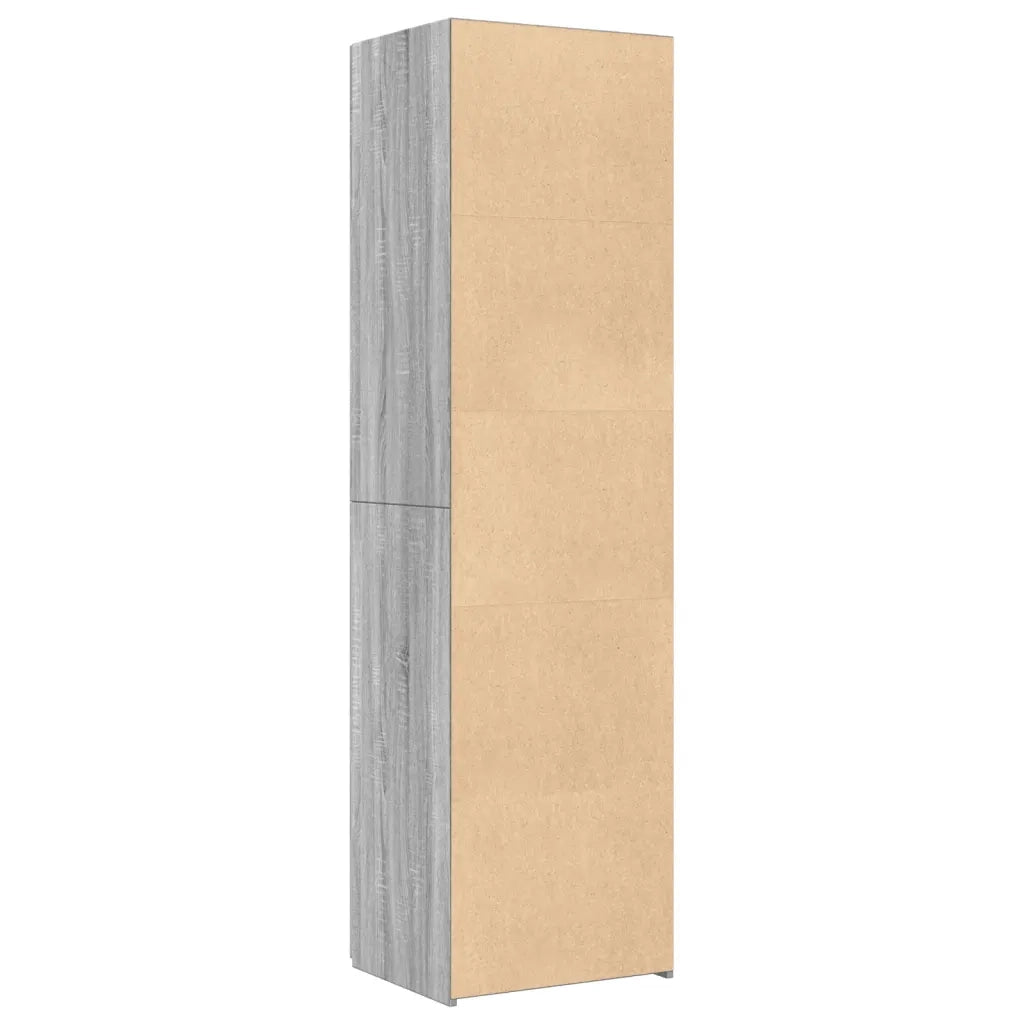 Credenza Grigio Sonoma 50x42,5x185 cm in Legno Ingegnerizzato 3281418
