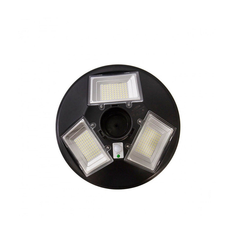 Trade Shop - Lampione Led 100w Con Pannello Energia Solare Ip65 Sensore Movimento So-gd-100w -