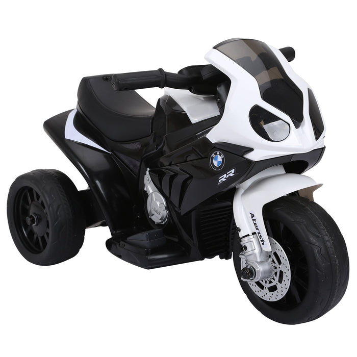 Moto Elettrica per Bambini 6V con Licenza BMW S 1000 RR Bianca