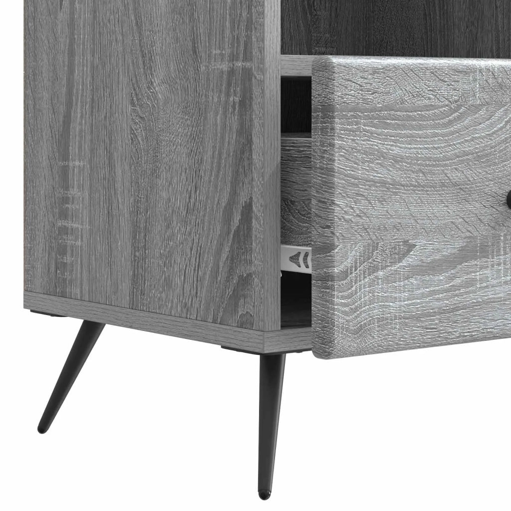 Mobile TV Grigio Sonoma 102 x 34,5 x 50 cm Legno ingegnerizzato