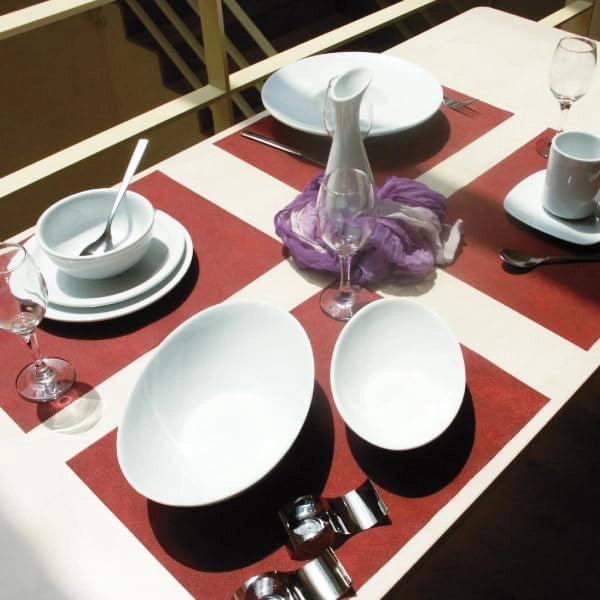 Rotolo In TNT 30x40cm 20 Tovaglie Usa E Getta Tavoli Feste Cerimonie Bar Pub Rosso