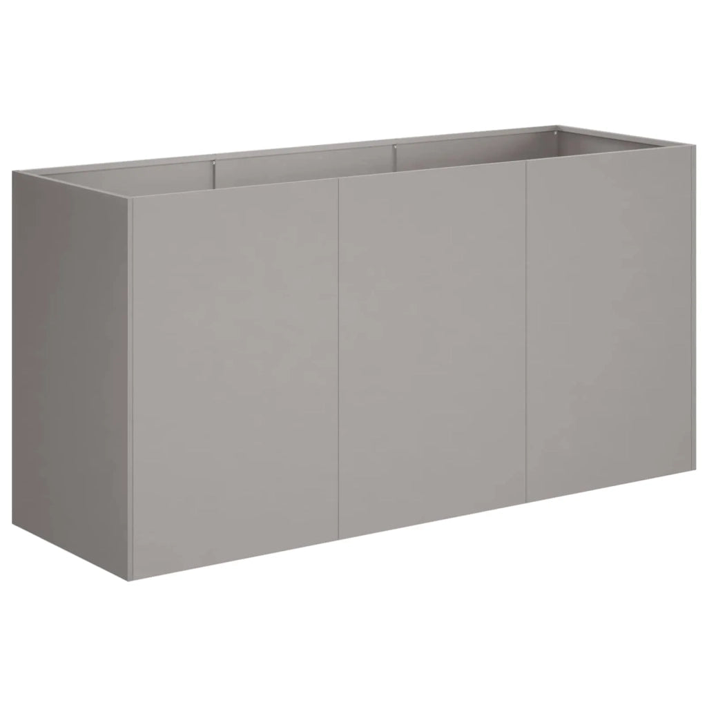 Vaso da giardino Ruggine 120 x 40 x 60 cm Acciaio Corten 8005896