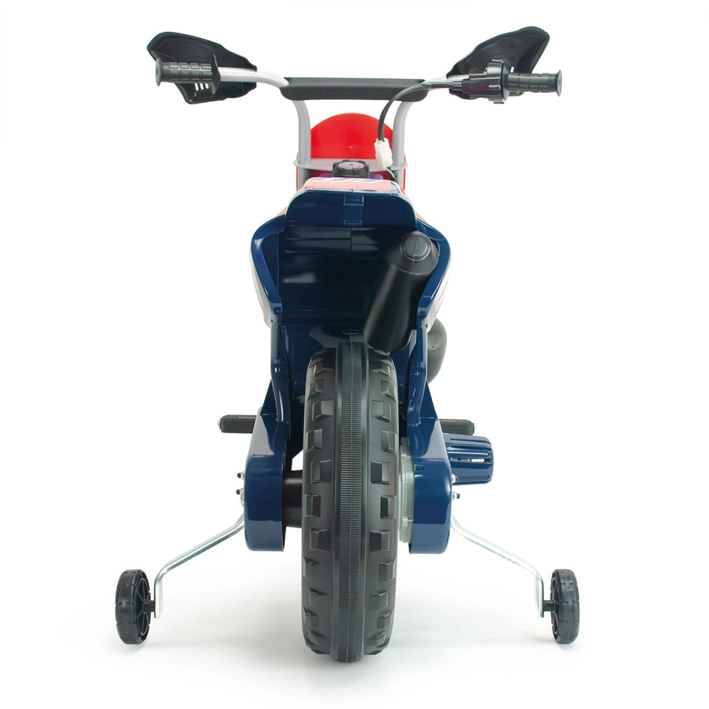 Moto Elettrica per Bambini 6V Cross Repsol Design Sportivo Fino a 6 km/h Blu