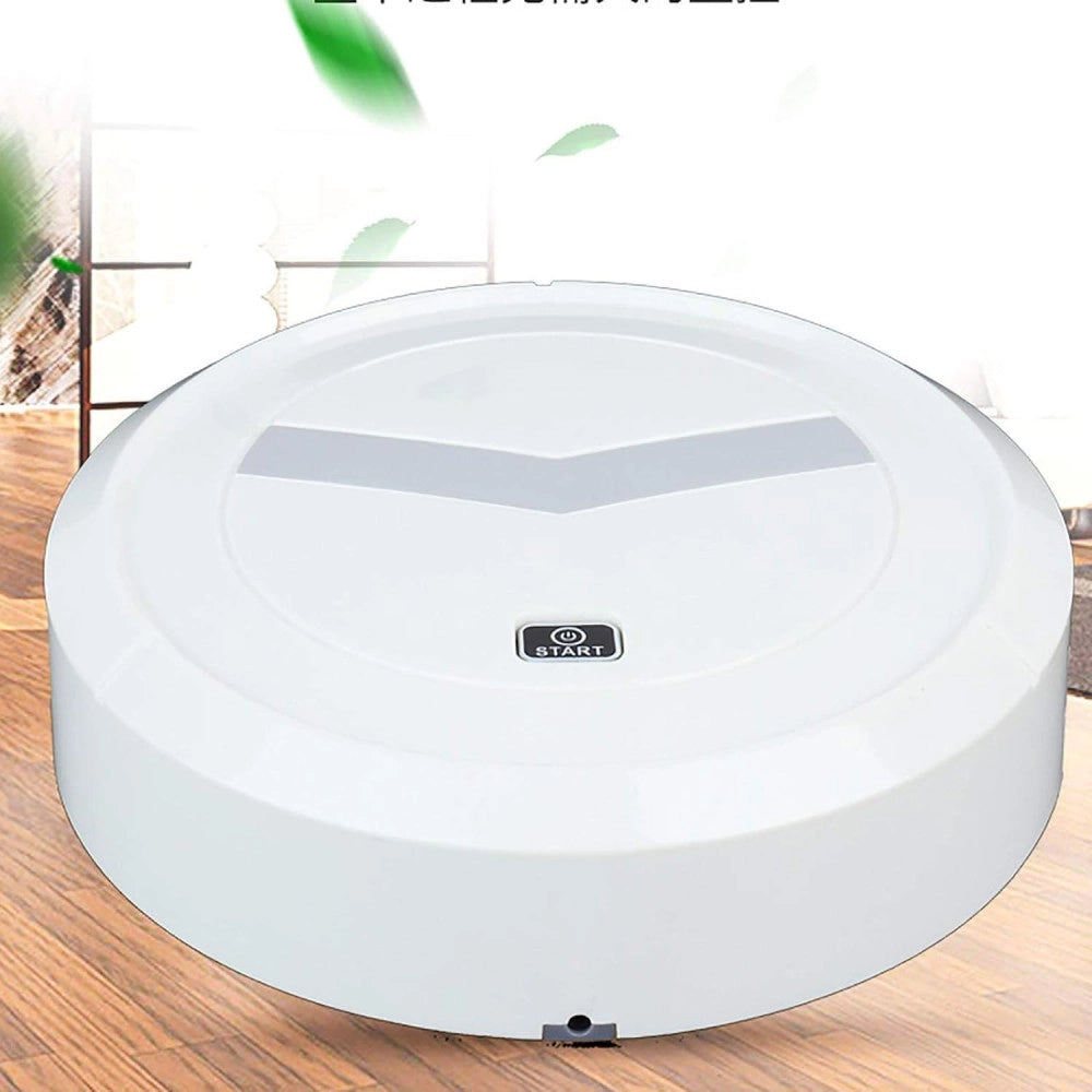 Trade Shop - Robot Aspirapolvere Automatico Ultrasottile Smart 1500pa Silenzioso No Sacchetto -