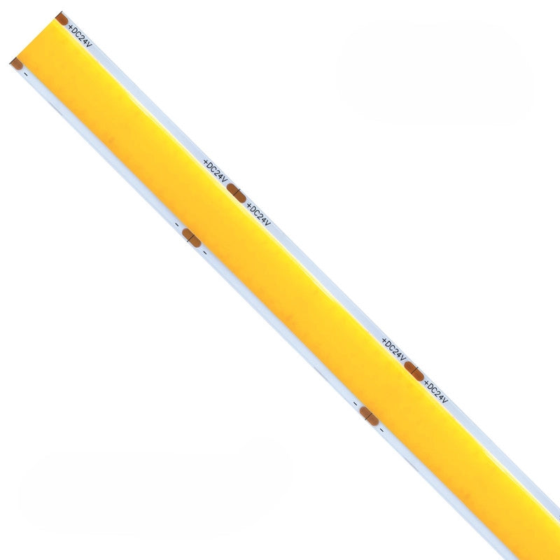 Striscia led 5m COB SURFACE IP20 monocolore da 25W/MT 24V - 4000K