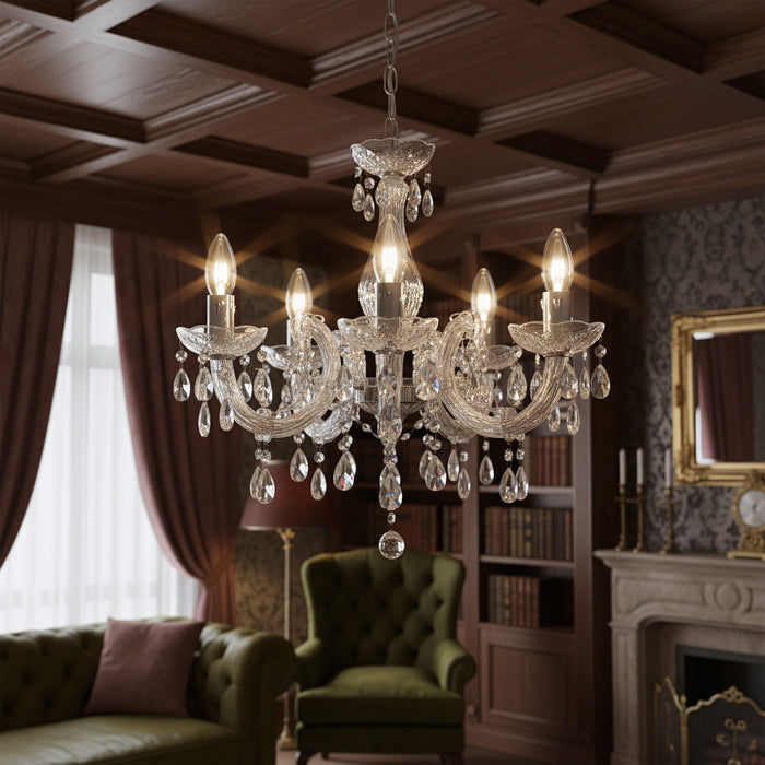 Lampada Da Soffitto Ebt001-5cp Transparent