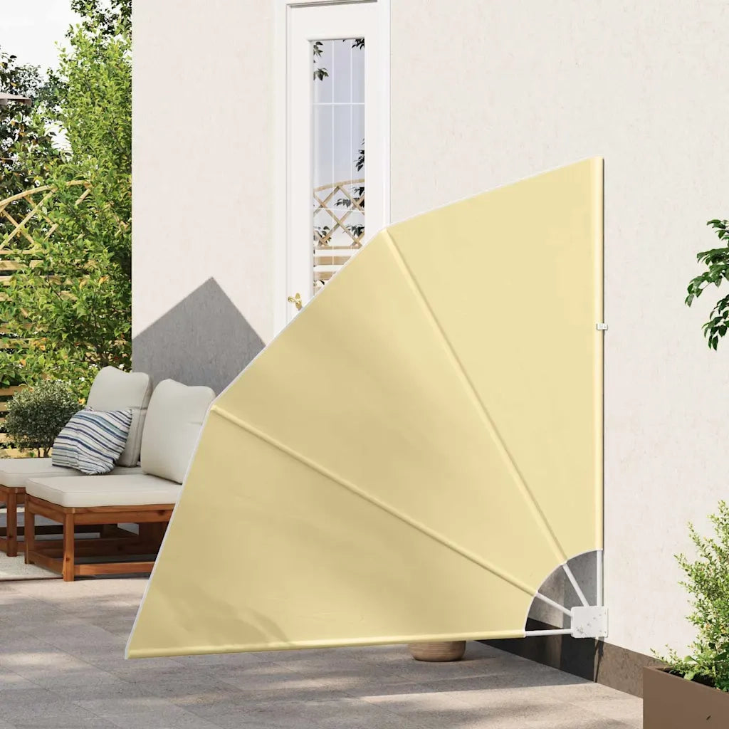 Schermo di Privacy per Balcone Sabbia 140 x 140 cm Poliestere 42000929