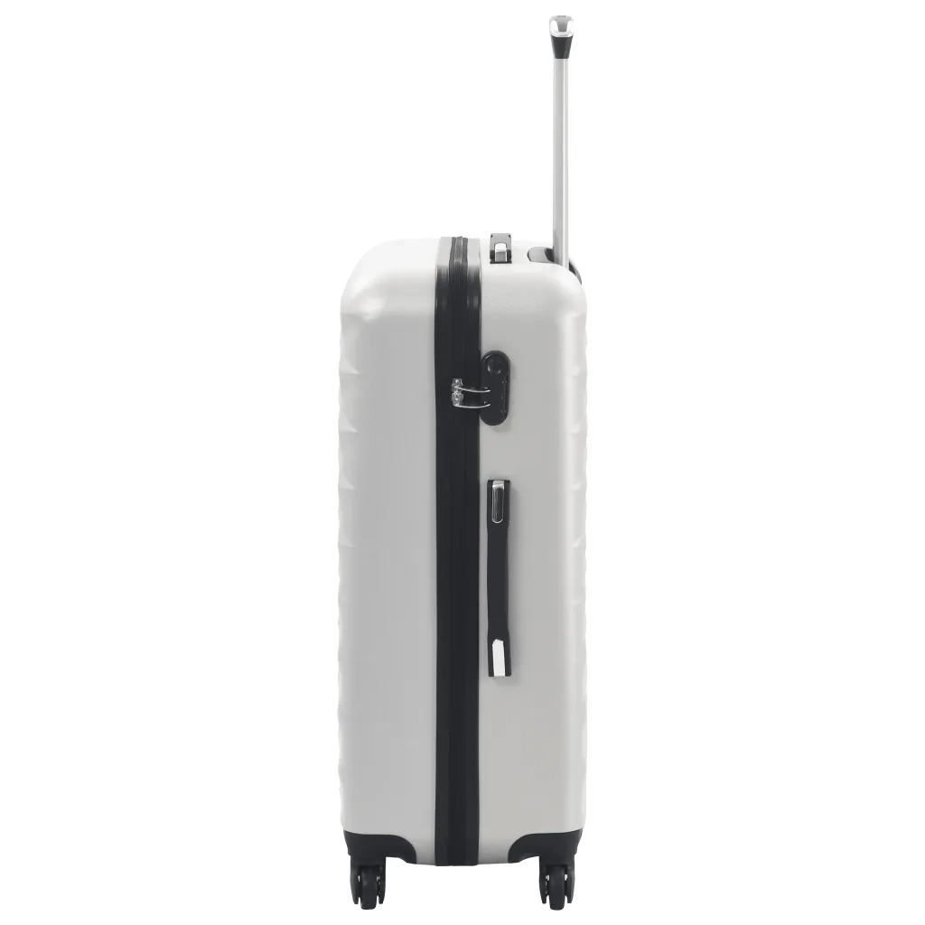Set Trolley a Custodia Rigida 3 pz Argento Lucido in ABS CFW8930499