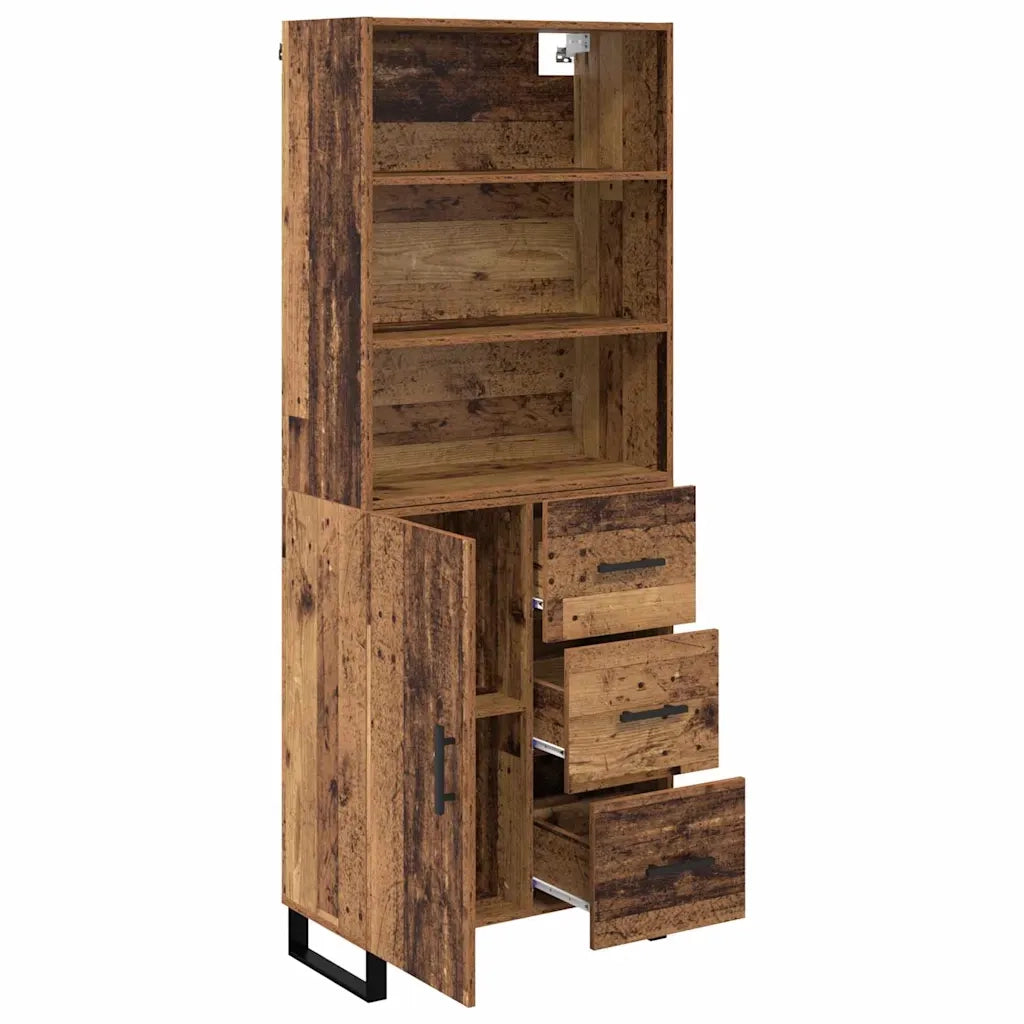 Credenza con cassetto 2 pcs Legno vecchio Legno multistrato 3415761