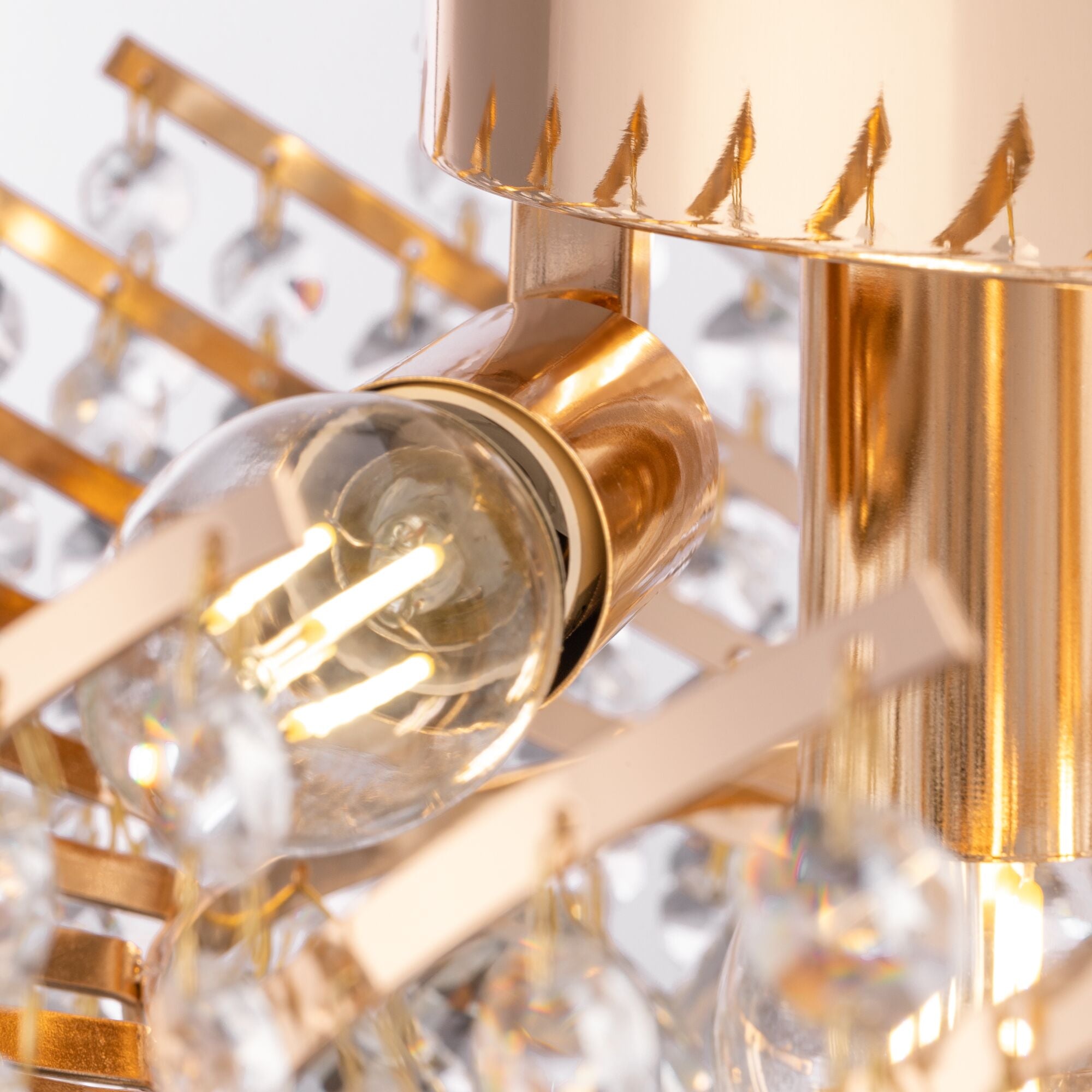 Lampadario Royal Classic in Metallo Karolina Oro