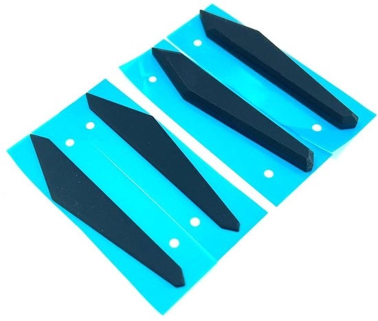 Strisce di gomma per piedi per XMG APEX 17 con funzione antiscivolo