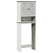 Mobile Bagno | Armadio da bagno VIGO Bianco e Bianco Antico 60 x 27 x 161 cm