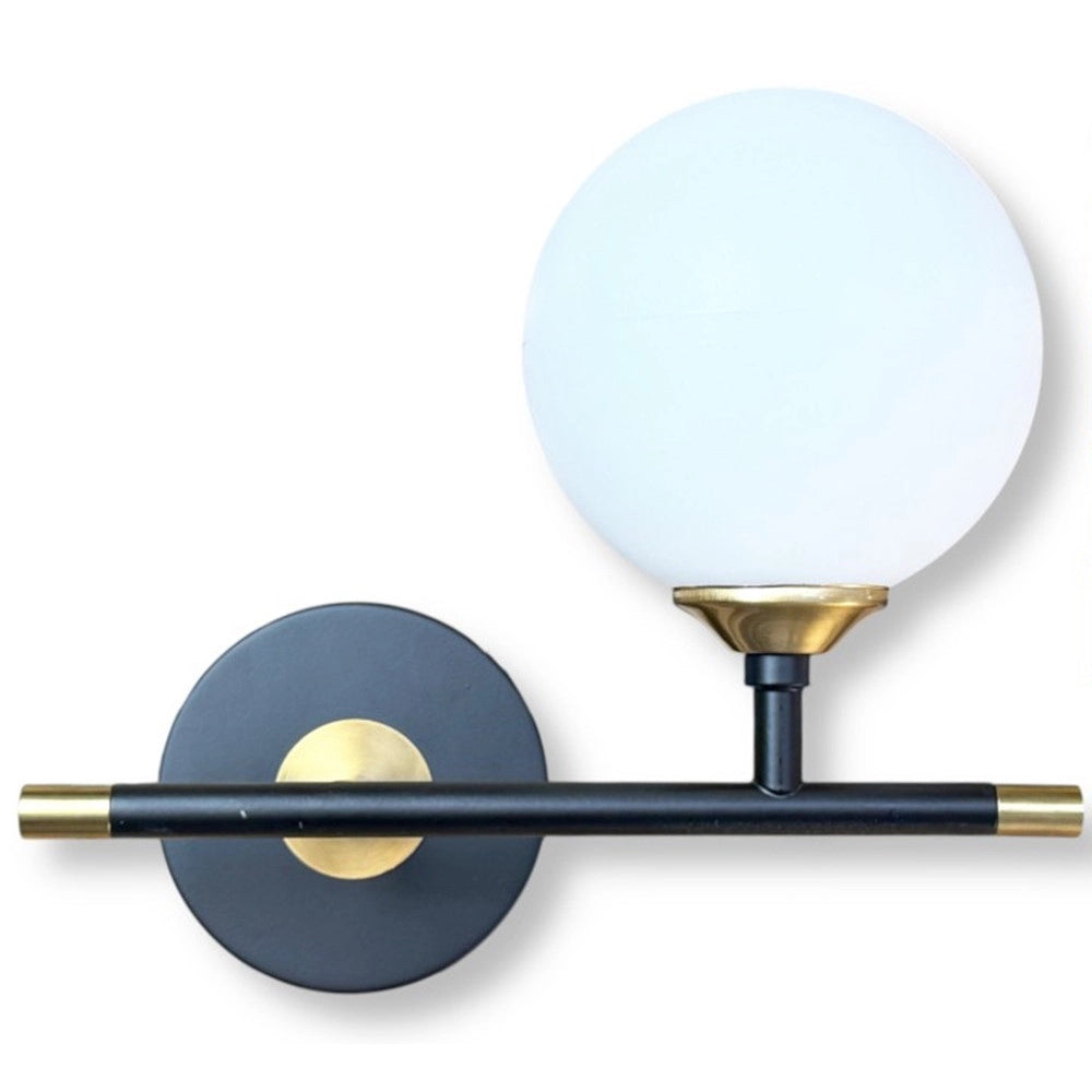 Trade Shop - Applique A Parete 1 Sfera Illuminazione Decorativa Contemporaneo Con Attacco G9 I20 Aq60 -