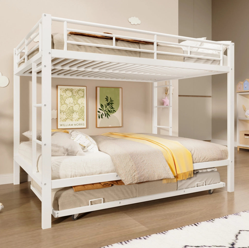 Letto a castello per bambini 140x200 cm con letto estraibile