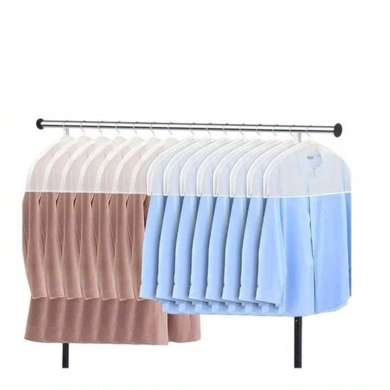 Casaco per abbigliamento, protezione con manica a spalla, cappotto con appeso, contenitore per la casa, contenitore per la tenuta di casa, borsa per viaggio
