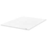 Coprimaterasso in schiuma bianca 160 x 200 cm comfort morbidezza