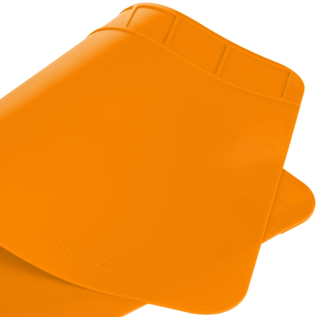 Tappetino in Silicone per Saldatura 200x300mm – Resistente al Calore 500°C | Antiscivolo, Organizzatori Viti