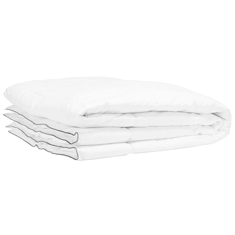 Piumino in cotone e poliestere imbottitura 135 x 200 cm per chi soffre di allergie