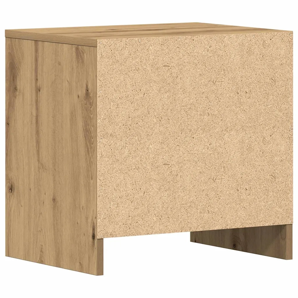 Comodino | Armadio da Notte | Mobiletto da notte Rovere artigianale 45 x 34 x 44,5 cm