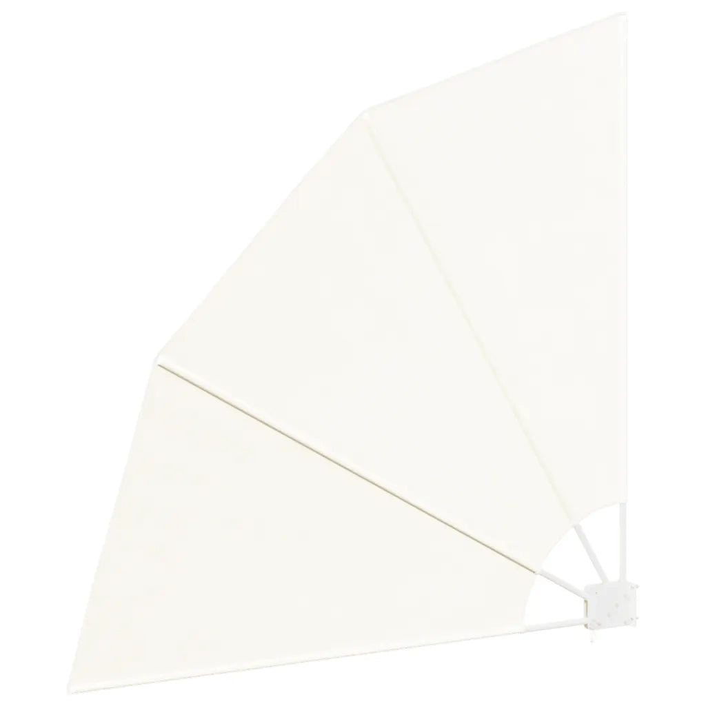 Tenda Laterale per Balcone Pieghevole Crema 140x140 cm cod mxl 15337